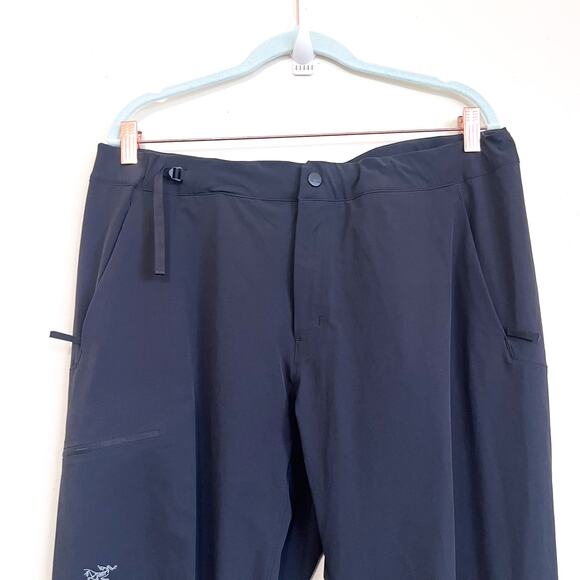 Arc'teryx Nylon Pants Womens 16 Tall Belted Outdoor Gorpcore Hiking Climbing - Picture 3 of 10